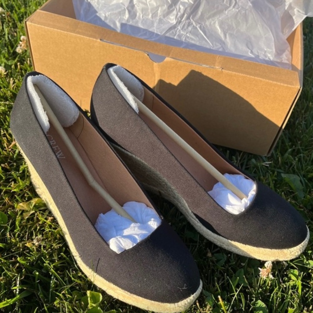 J.Crew espadrille wedges